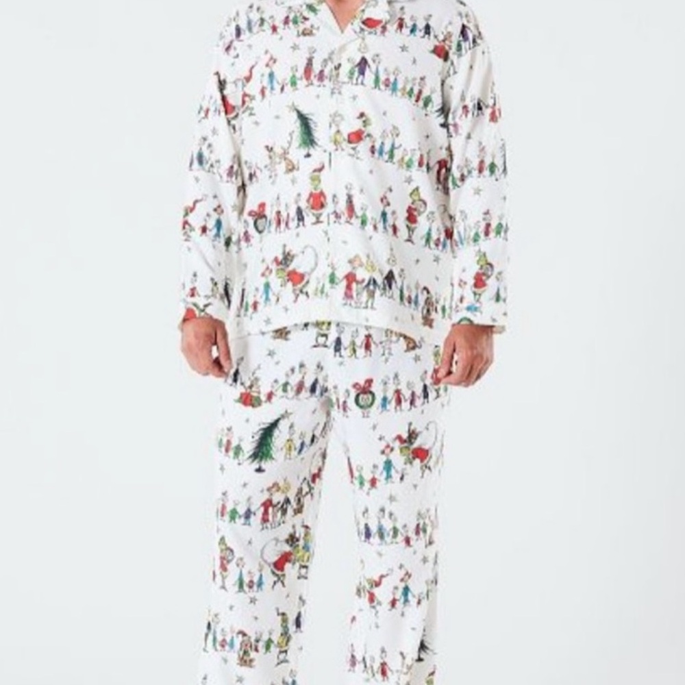 Pottery Barn Kids Grinch Pajama set
